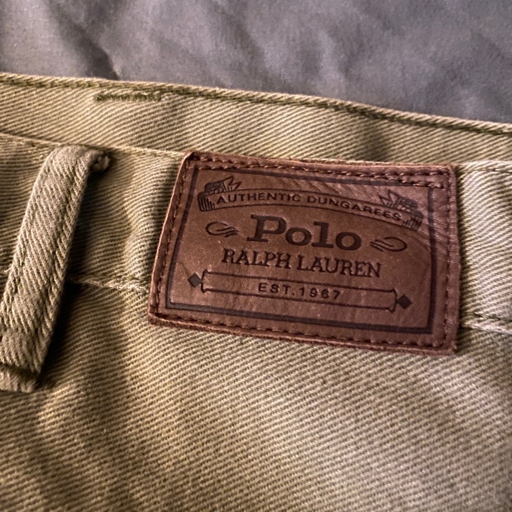 Men’s Green Polo Ralph Lauren jeans